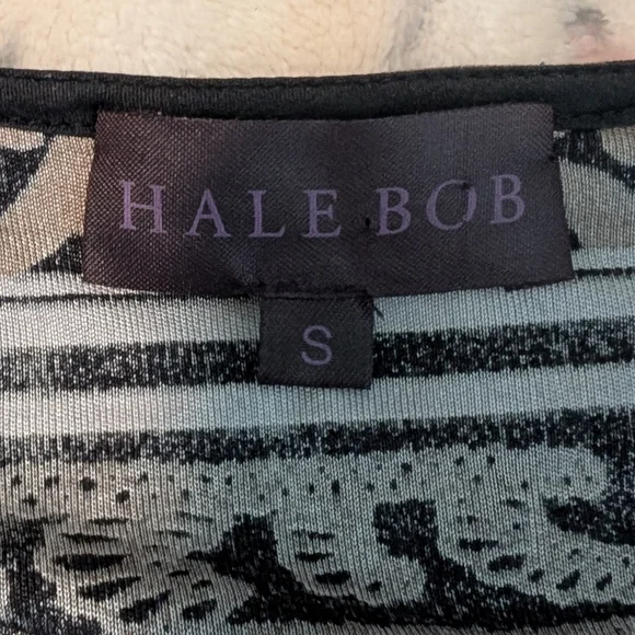 π Hale Bob Silk Black + Cream Boho Mini - Picture 4 of 8